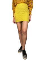 Falda Mini Amarilla