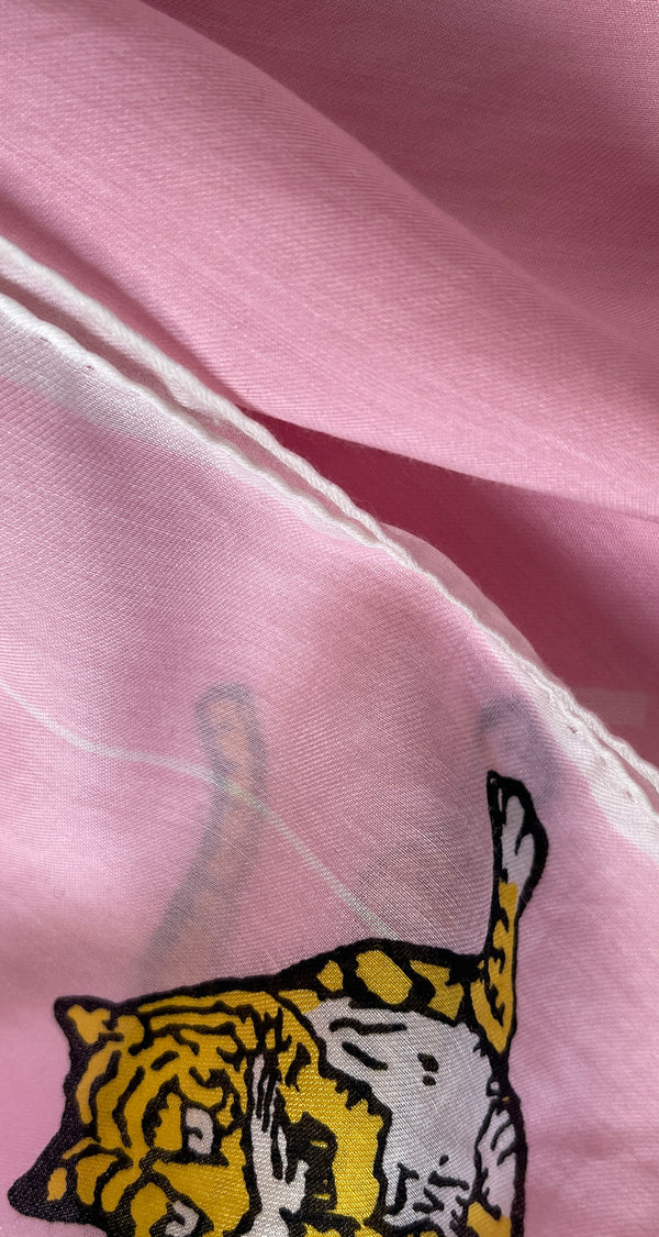 Pañuelo Tiger Rosado Kenzo by Magma