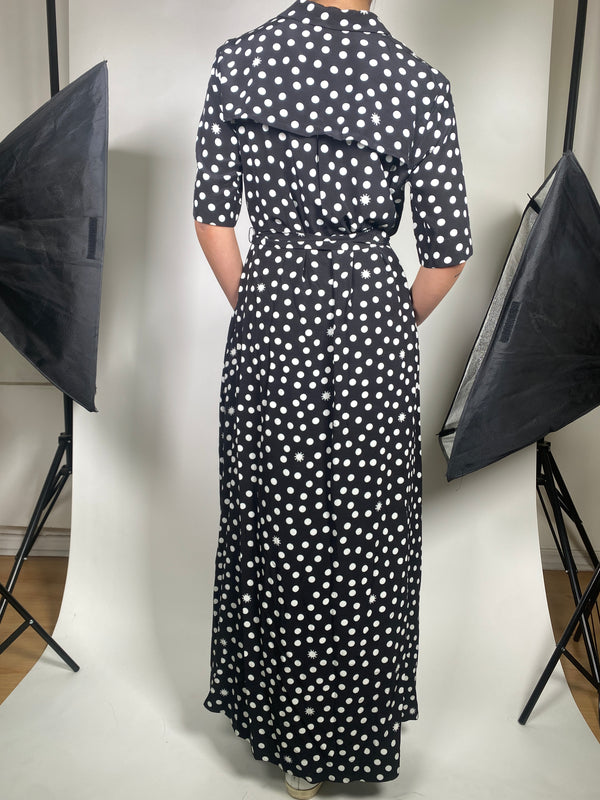 Vestido Camisero Lunares