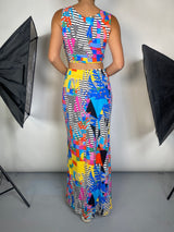 Vestido Multicolor Maxi