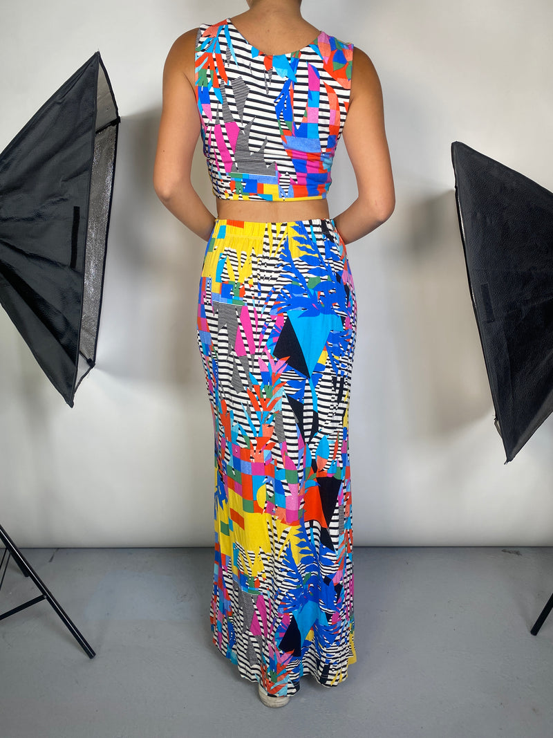 Vestido Multicolor Maxi
