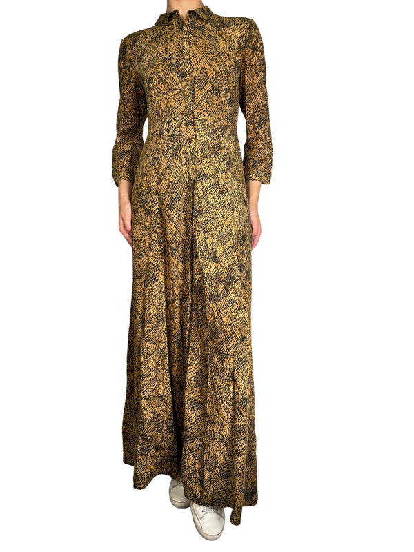 Vestido Maxi Animal Print