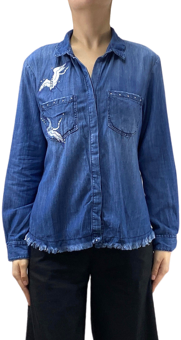 Blusa Tebas Blue
