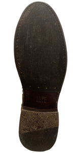 Botas Cuero Café