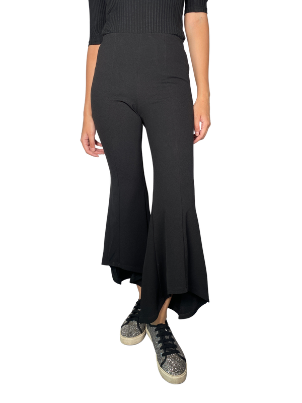 Pantalón Negro Palazzo