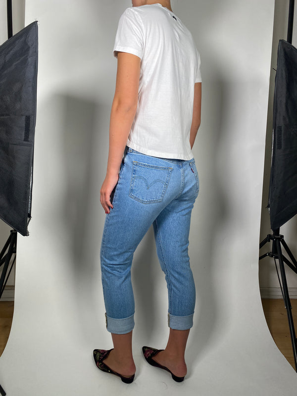 Polera Blanca Mingus Dreams