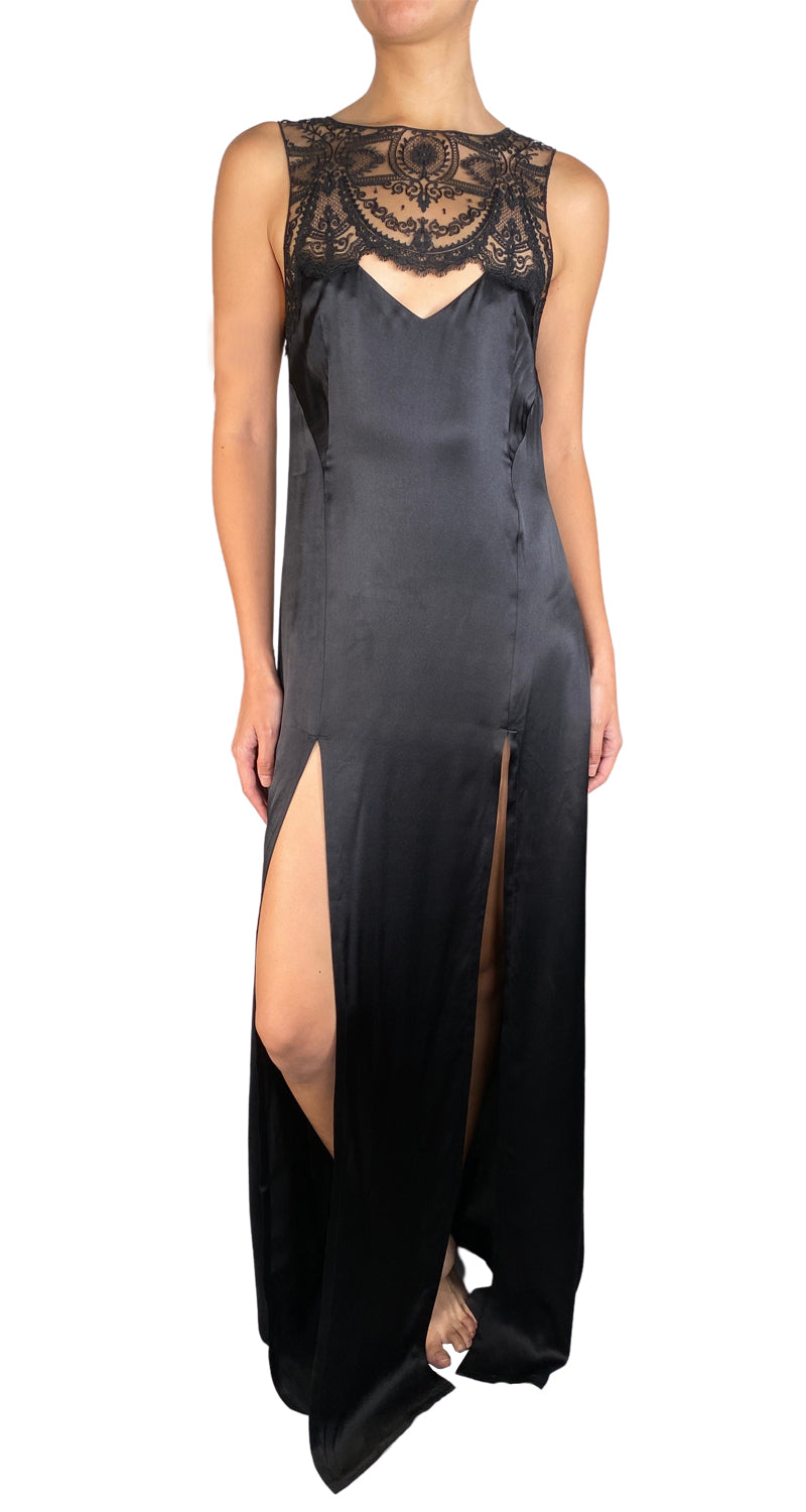 Camisola Seda Negra