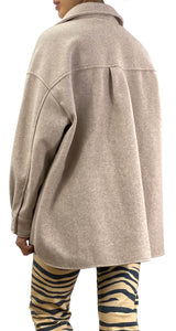 Sobrecamisa  Beige