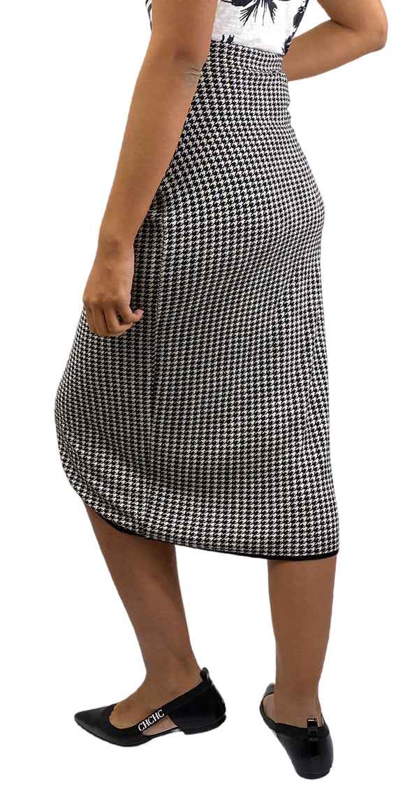 Falda Houndstooth