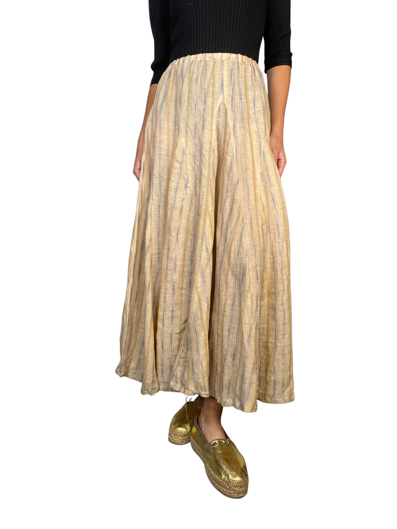 Falda Maxi Lino
