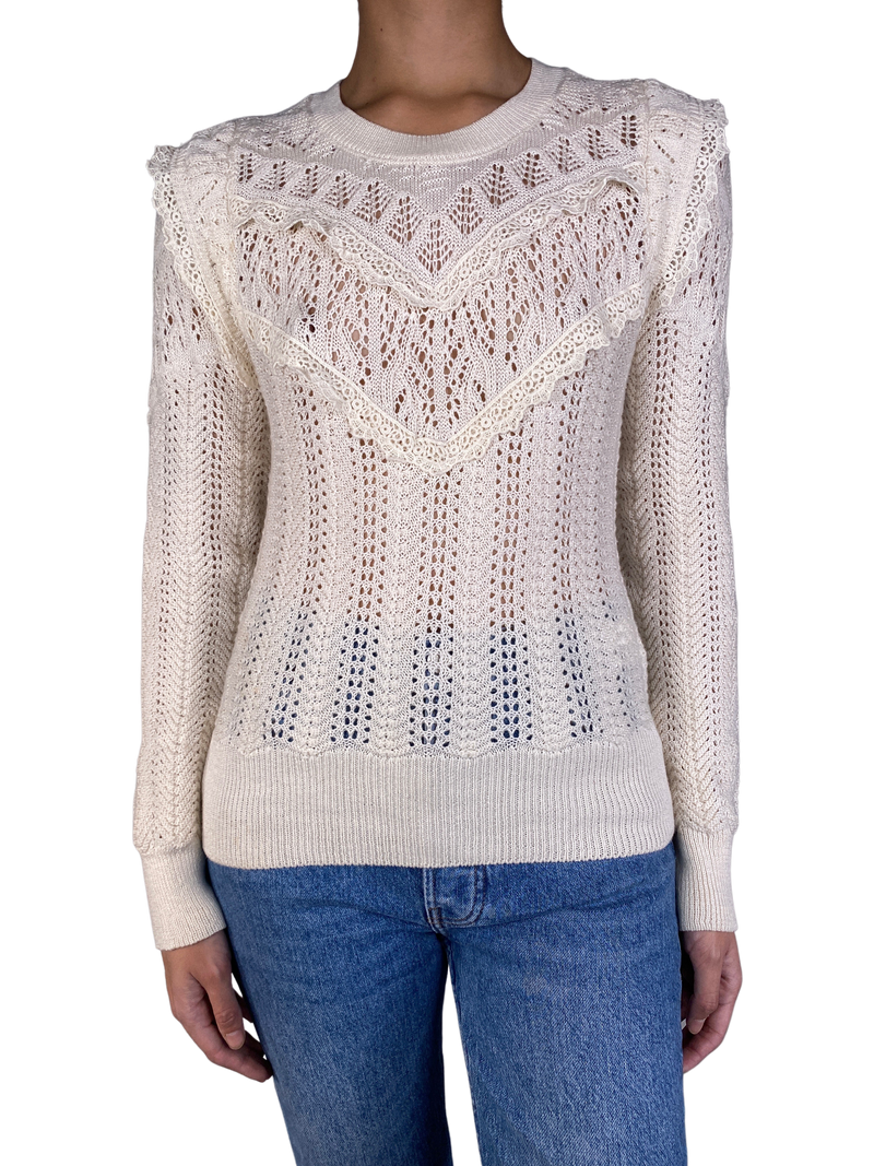 Sweater Lace Frills