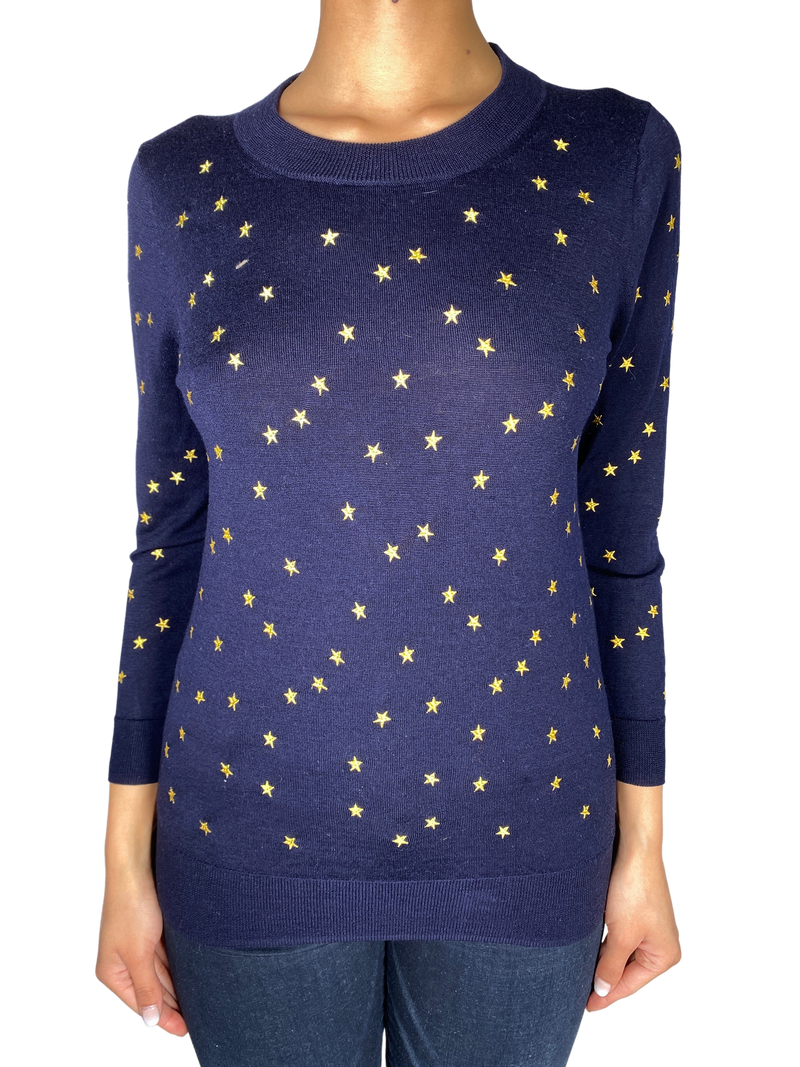Sweater Lana Merino Estrellas