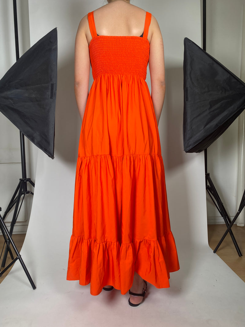 Vestido Naranja Vuelos