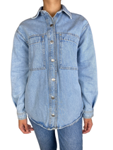 Sobrecamisa Denim