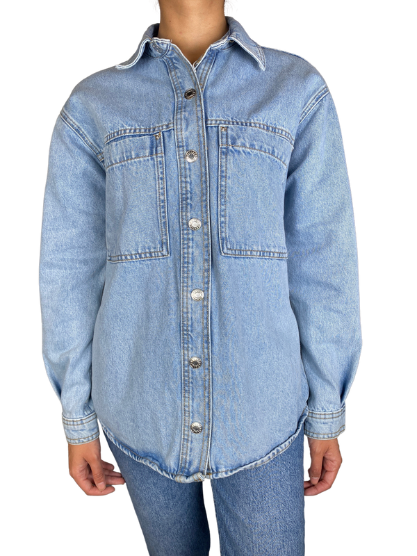 Sobrecamisa Denim