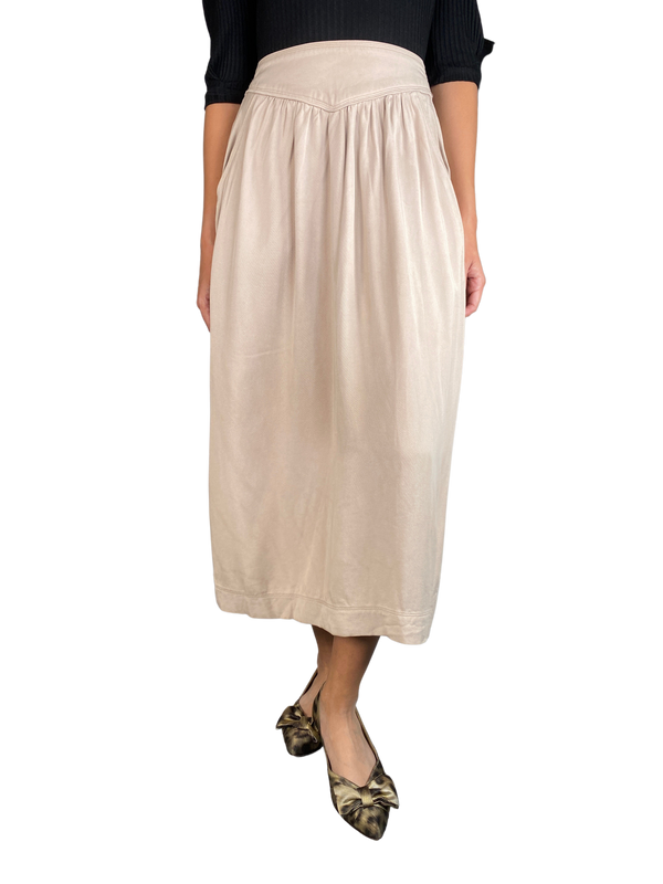 Falda Beige