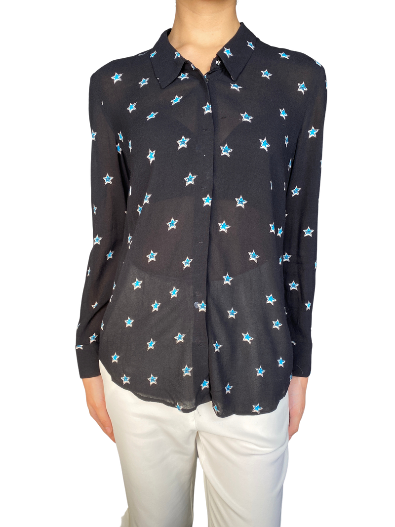 Blusa Negra Estrellas