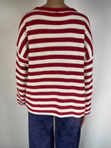 Sweater Tejido Bicolor