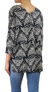 Blusa 3/4 Negra