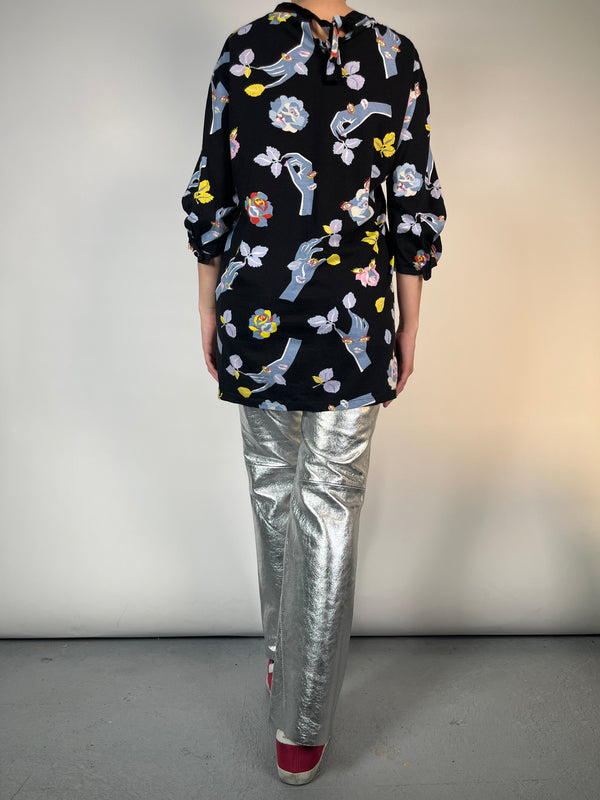 Polera Larga Multicolor