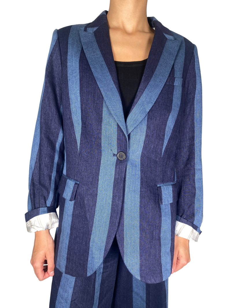 Blazer Denim Zendaya x Tommy Hilfiger PLUS SIZE