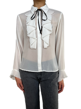 Blusa Detalles Plisados