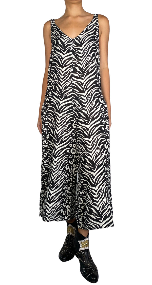 Jumpsuit Mica Feline Black Polonio by Magma