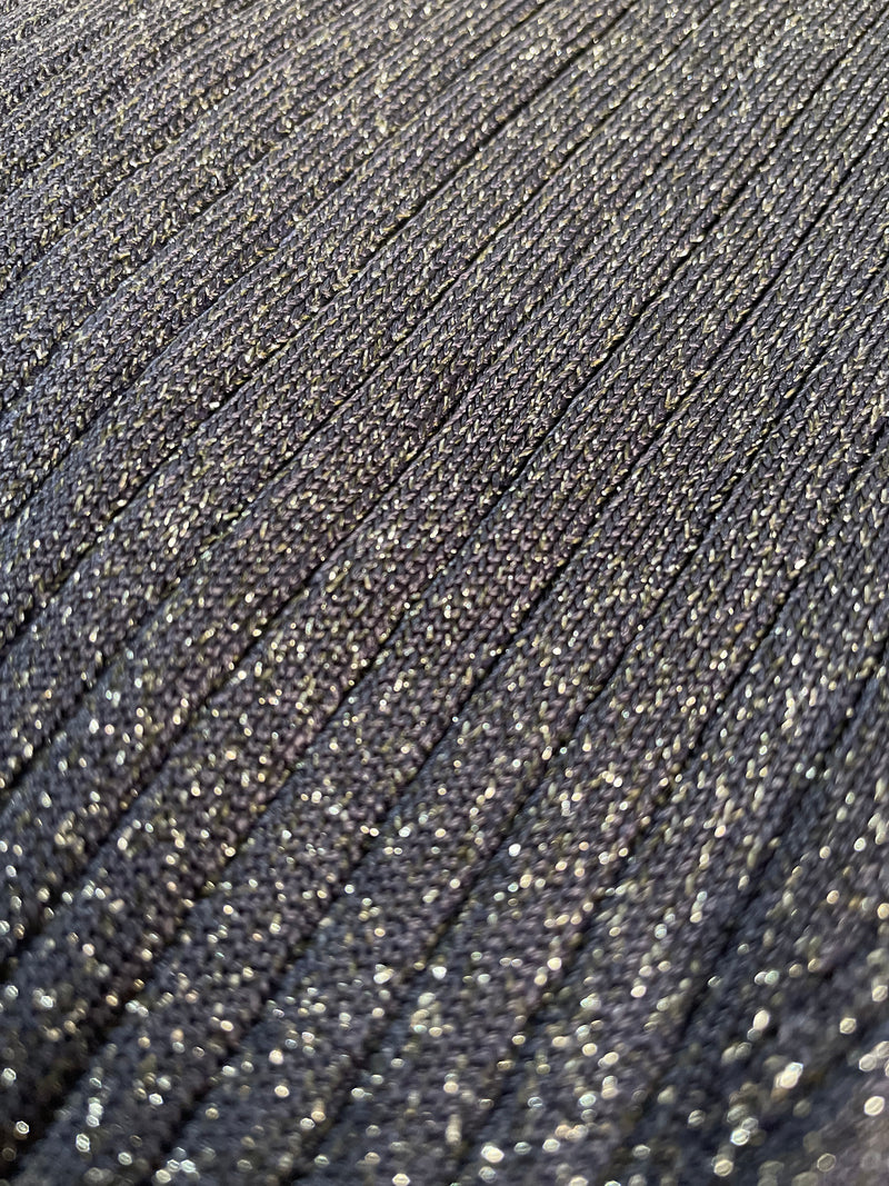 Vestido Azul Brillos