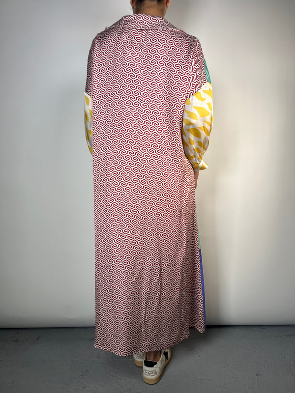 Vestido Satinado Me369 By Magma