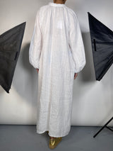 Vestido Blanco Lino