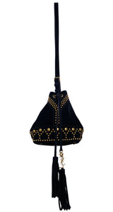 Cartera Cuero Negro