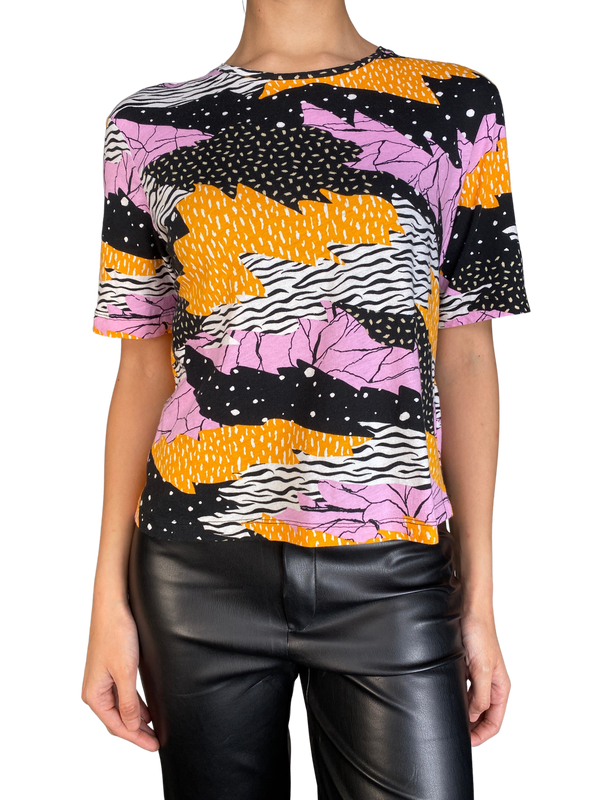 Polera Mix Estampado