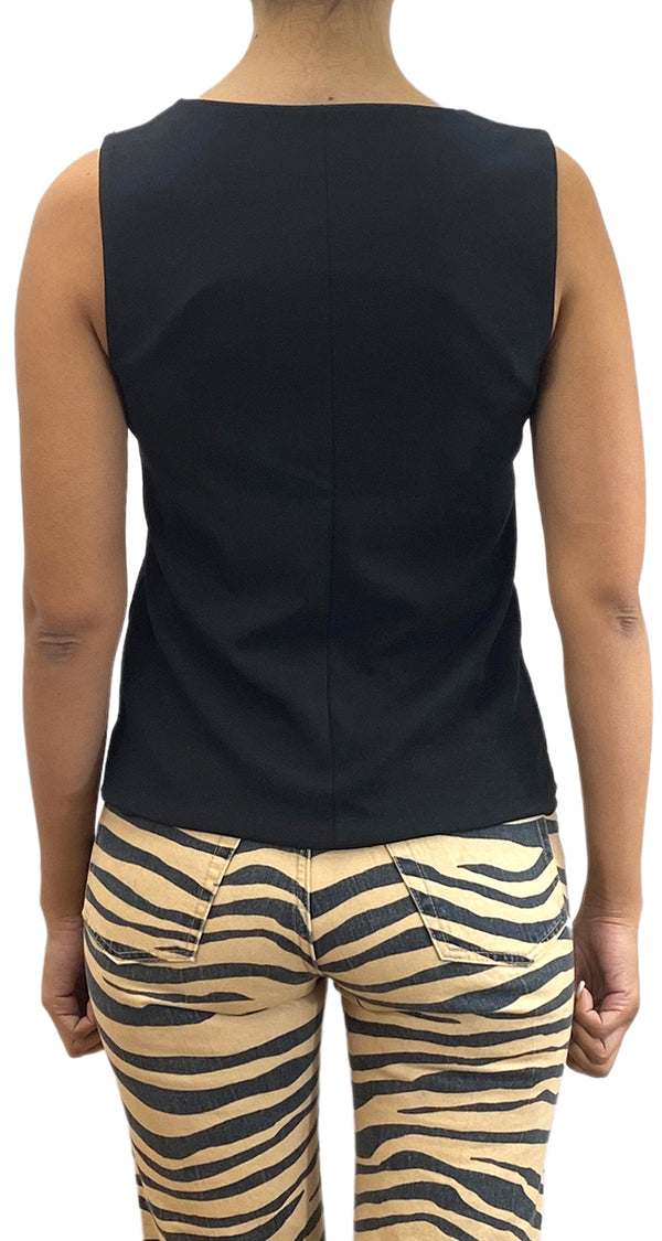 Blusa Negra Lazo