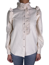 Blusa Denim Beige