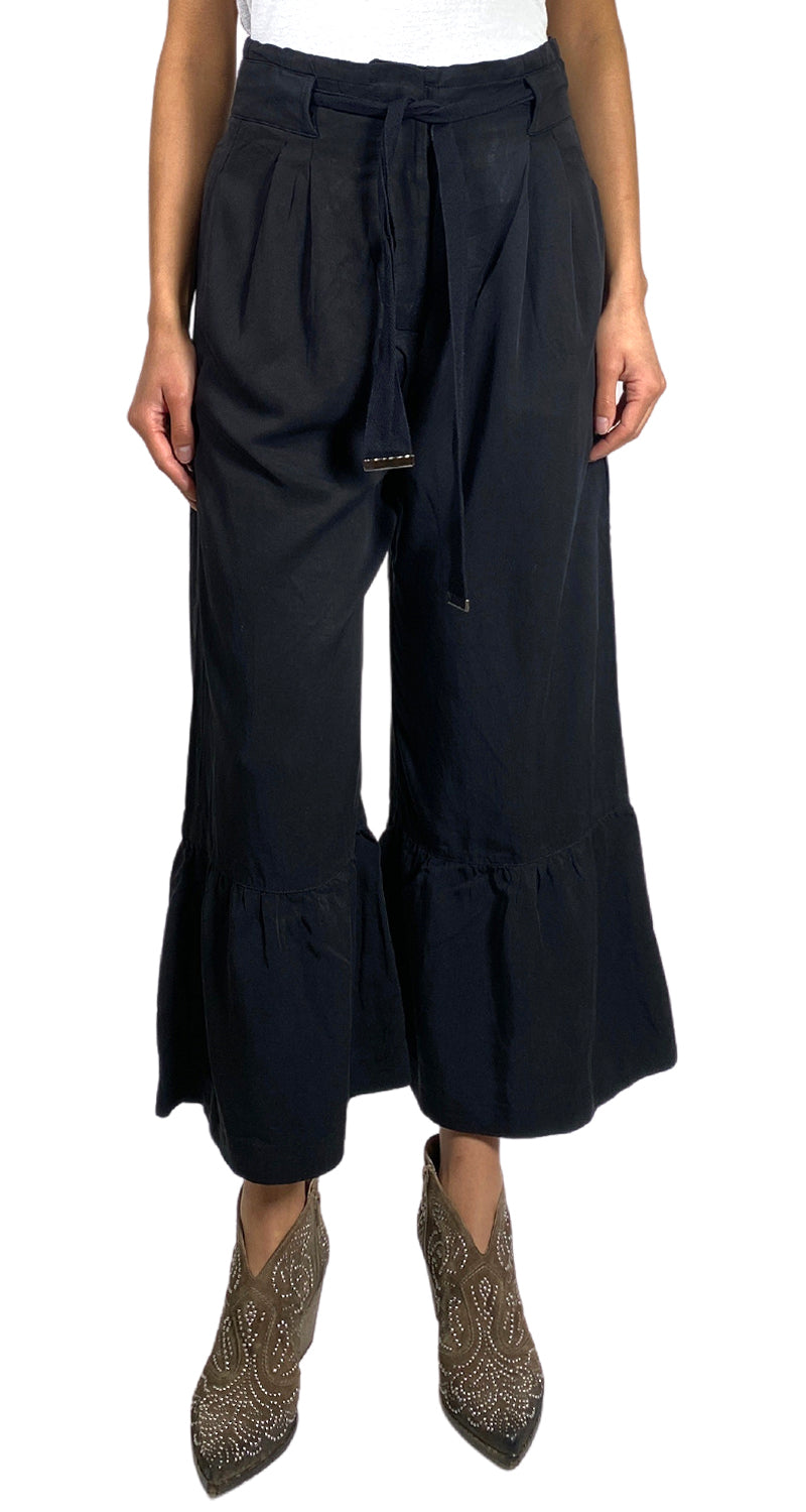 Pantalón Culotte Negro
