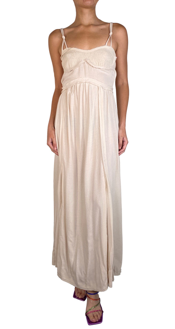 Vestido Beige