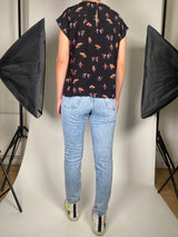 Blusa Estampado Indios