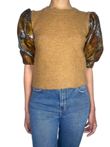 Sweater Manga Flores