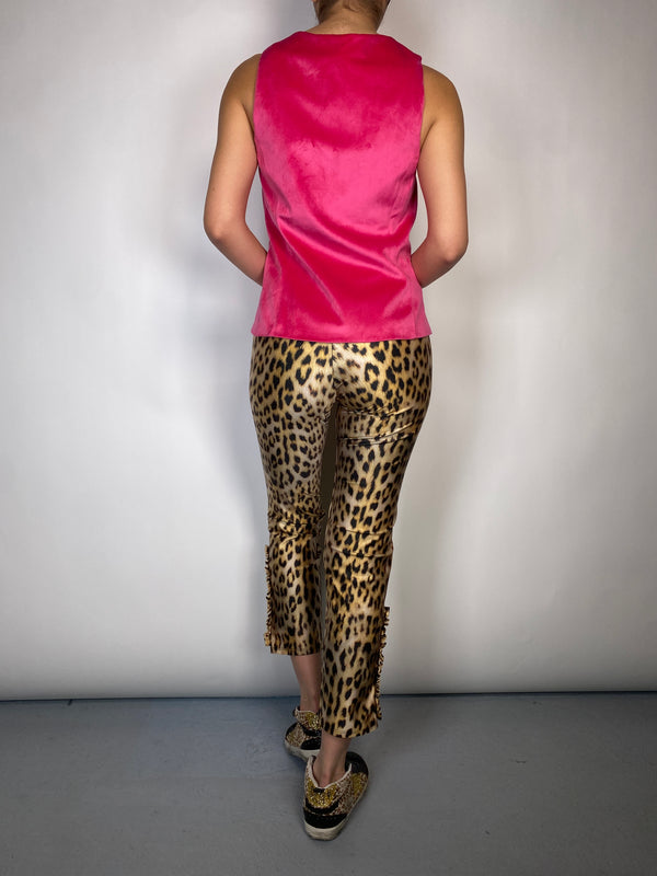 Gilet Velvet Pink