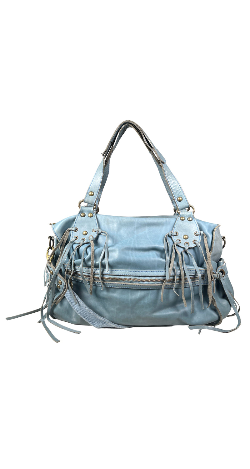 Cartera Peach Cuero