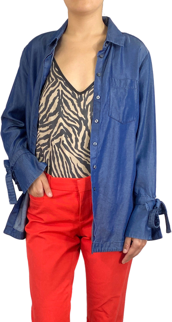Camisa Denim Azul