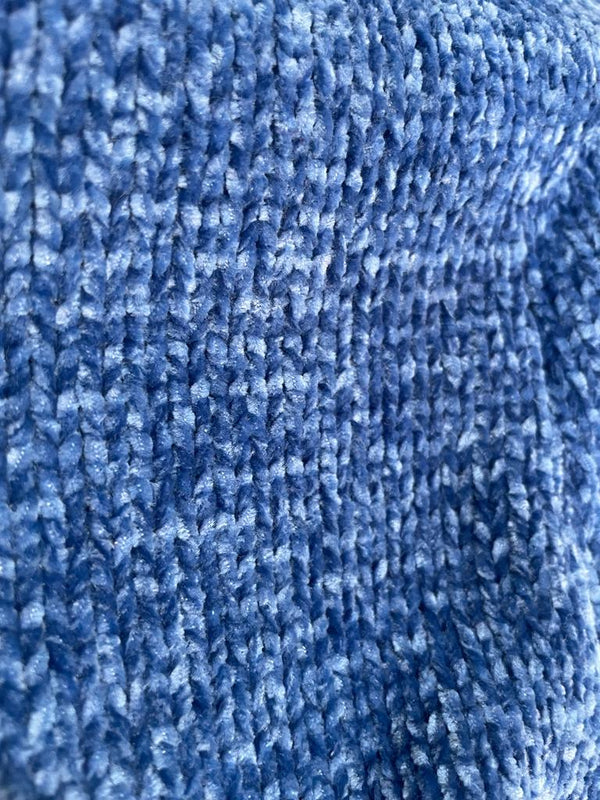 Short Azul Velvet