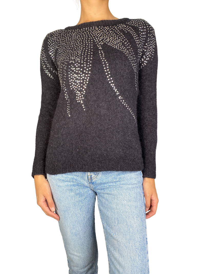 Sweater Negro Aplicaciones