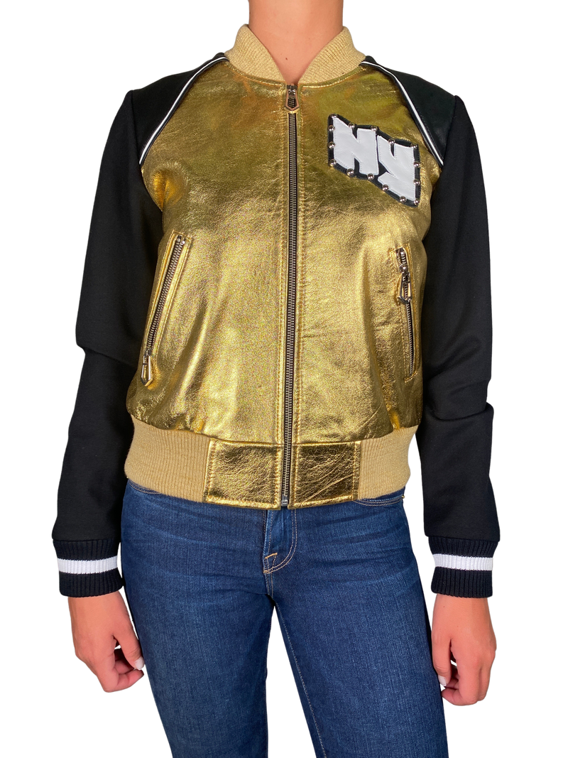 Chaqueta Negra / Dorada NY