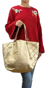Cartera Dorada