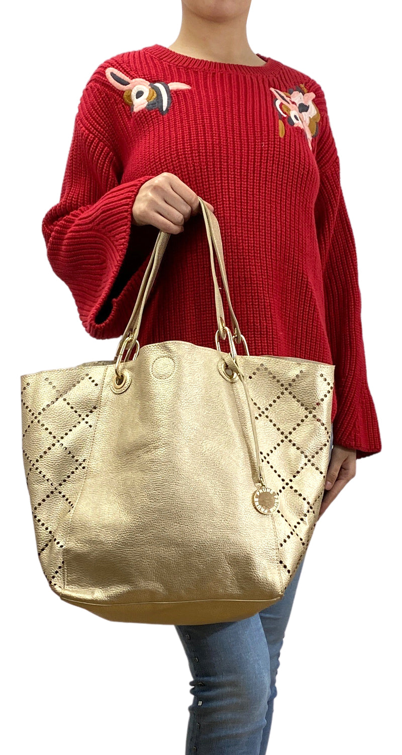 Cartera Dorada