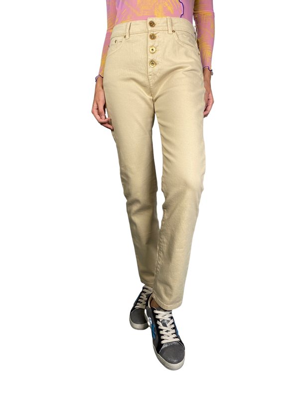 Jeans Denim Beige