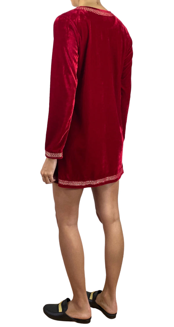 Vestido Velvet Rojo