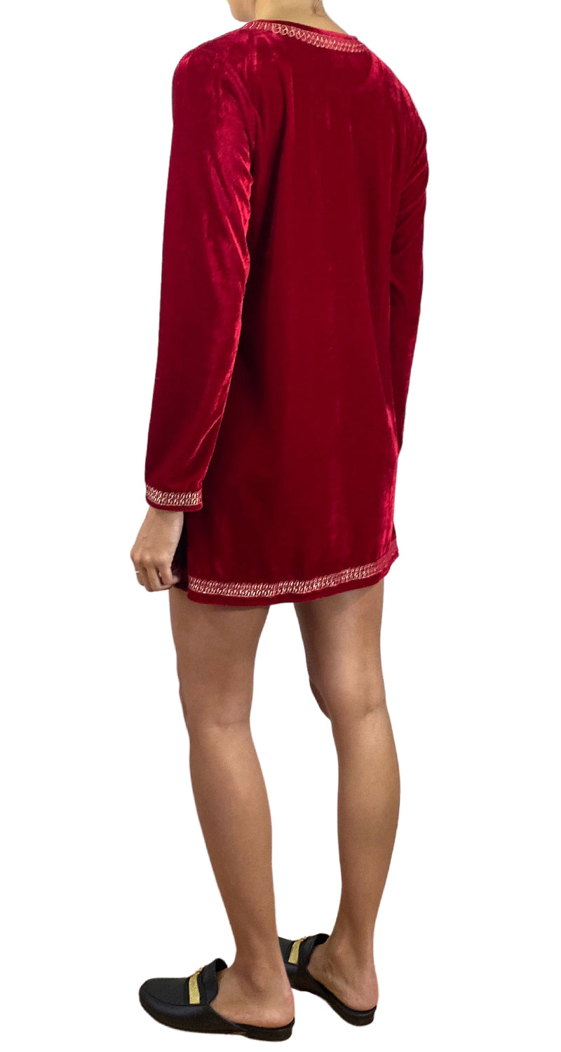 Vestido Velvet Rojo