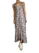Vestido Viscosa Snake